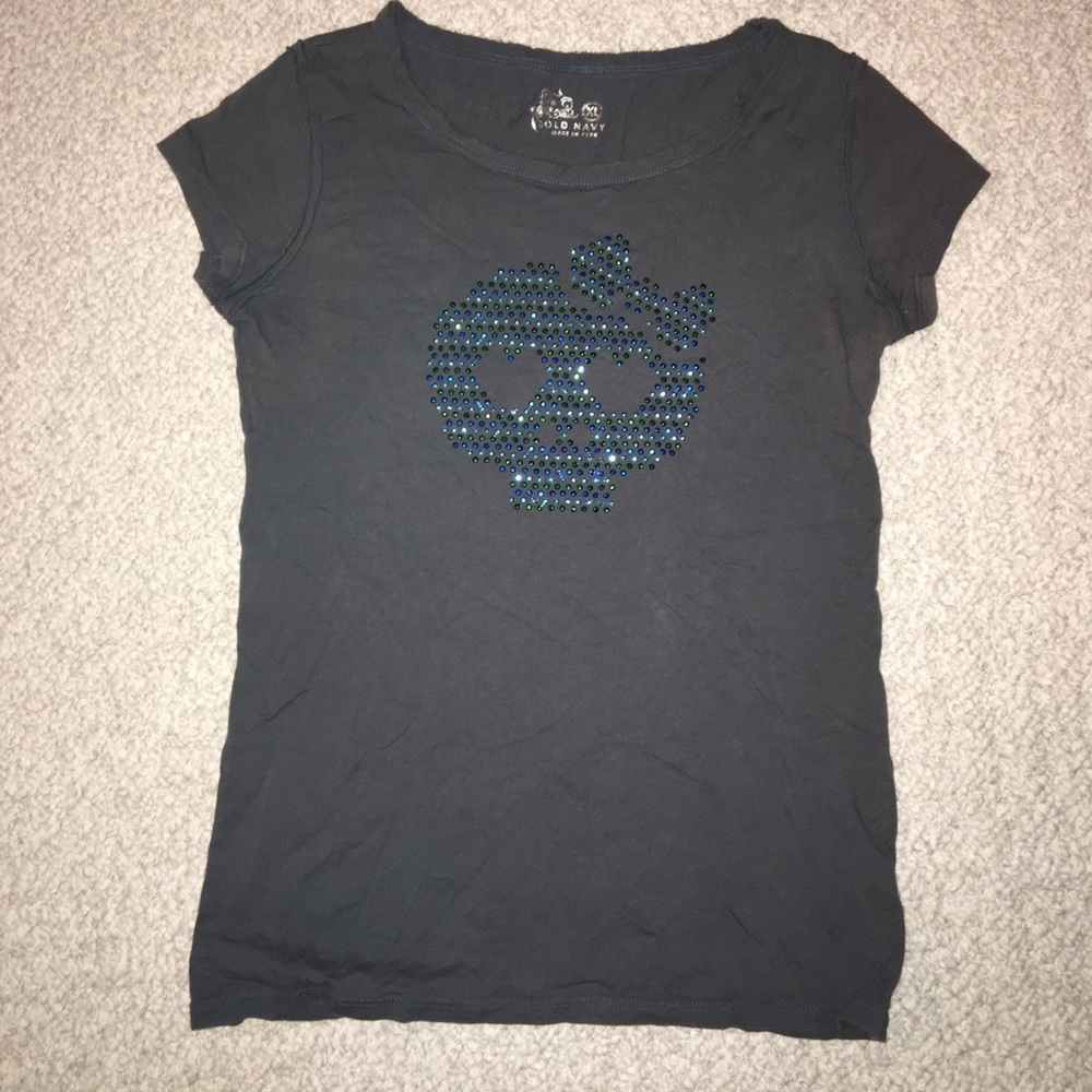 Skull Bedazzled Old Navy Shirt